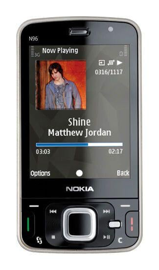 Кнопковий телефон Nokia N96 Symbian OS Black