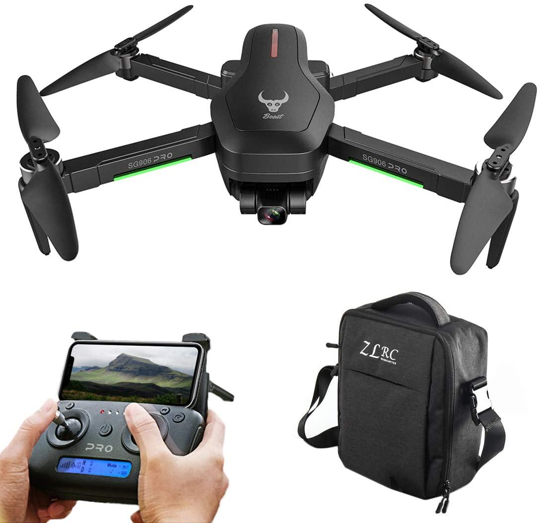 Квадрокоптер ZLRC SG906 PRO 2 з 4K камерою 3-осьовий підвіс 5G Wi-Fi FPV GPS БК мотори 1,2 км до 26 хв. - фото 6