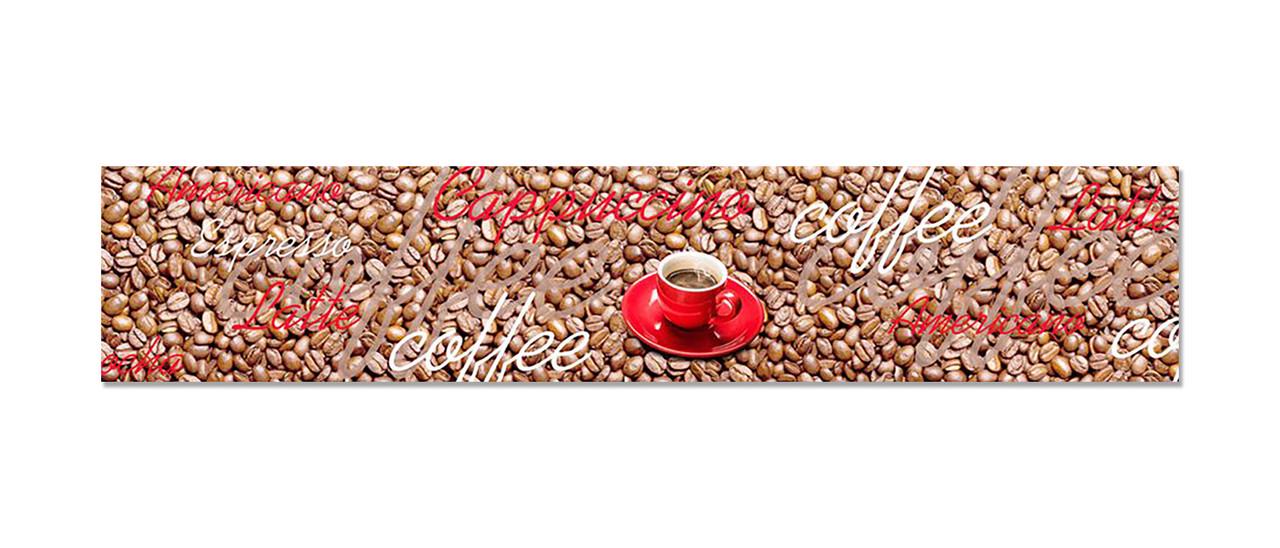 Наліпка вінілова на кухню Zatarga Кавові зерна 600х3000 мм (1283915236) Наліпка вінілова на кухню Zatarga Кавові зерна 600х3000 мм (1283915236)