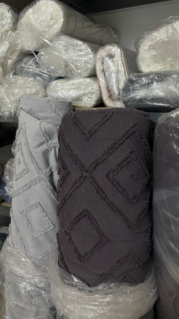 Покрывало Скандинавский большой ромб 220х240 см Графит - фото 12 Покрывало Скандинавский большой ромб 220х240 см Графит - фото 12