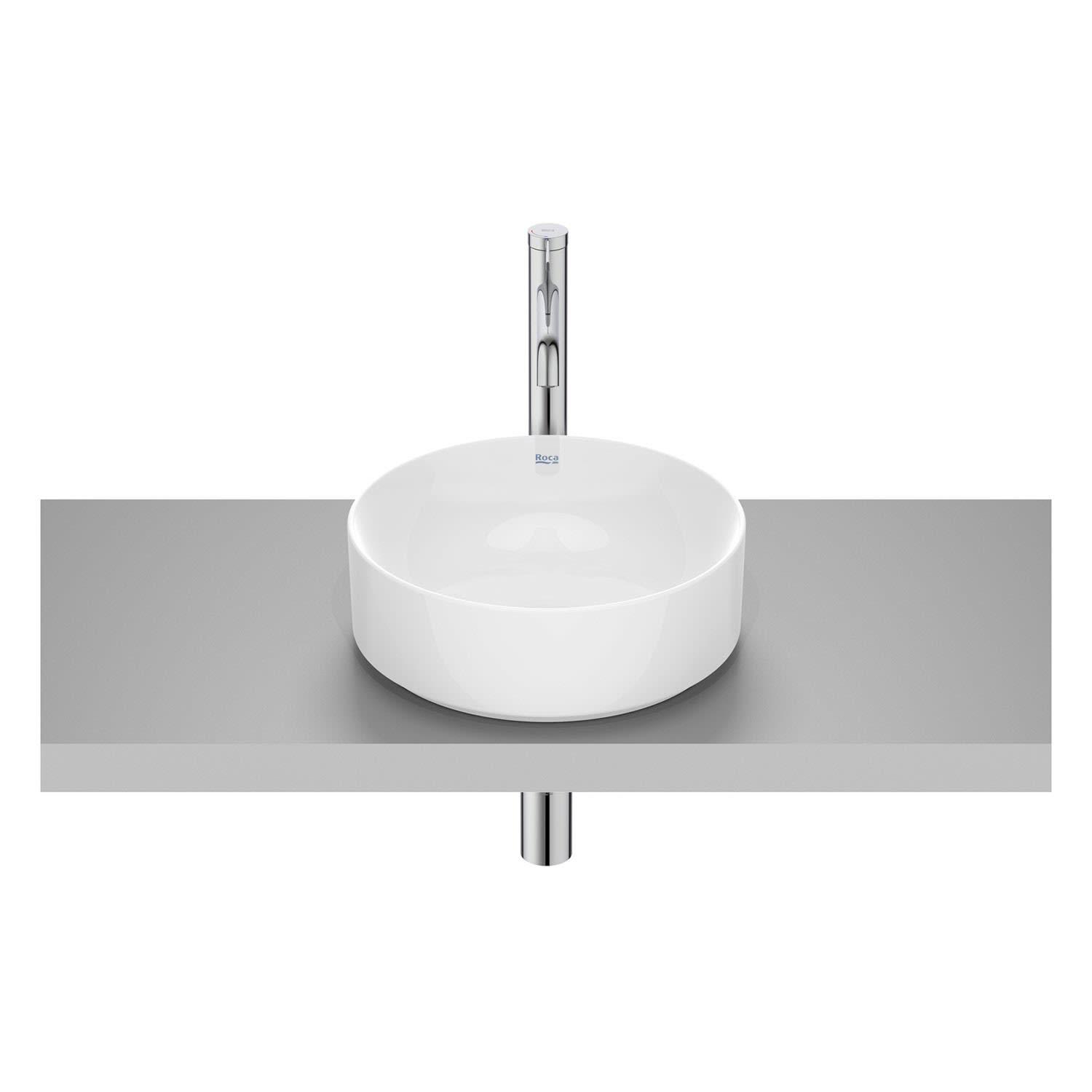 Умывальник накладной ROCA Ona A32768J000 370x370x125 мм Белый (193060) - фото 5