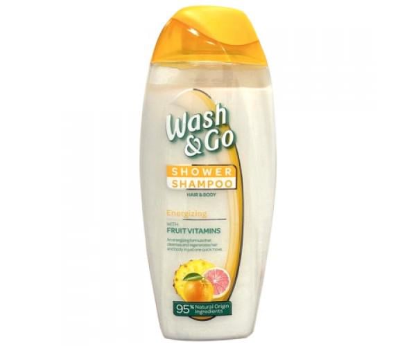 Шампунь Wash&Go 2в1 Енергія вітамінів фруктів 250 мл (8008970053127)