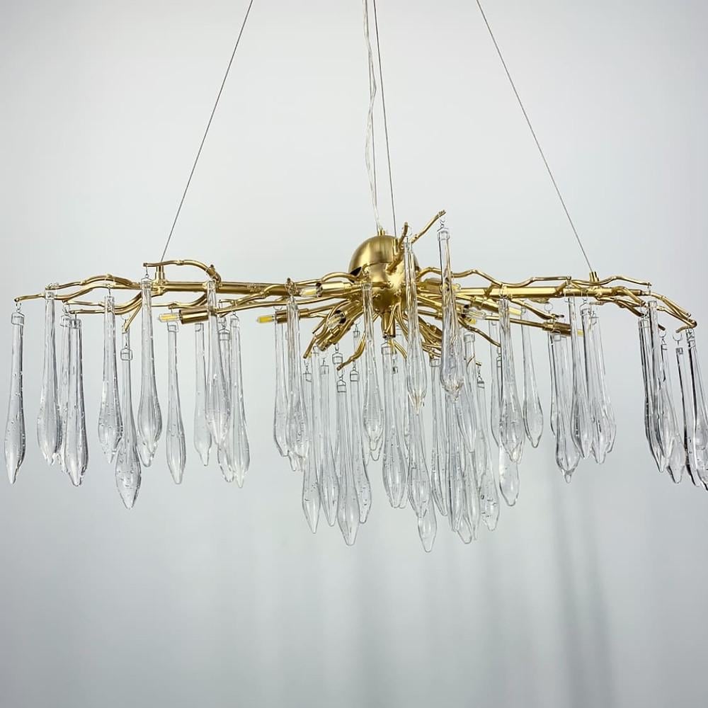 Люстра видовжена Empire Aqua 120 см (MD 5011-L1200 GD) - фото 3 Люстра видовжена Empire Aqua 120 см (MD 5011-L1200 GD) - фото 3