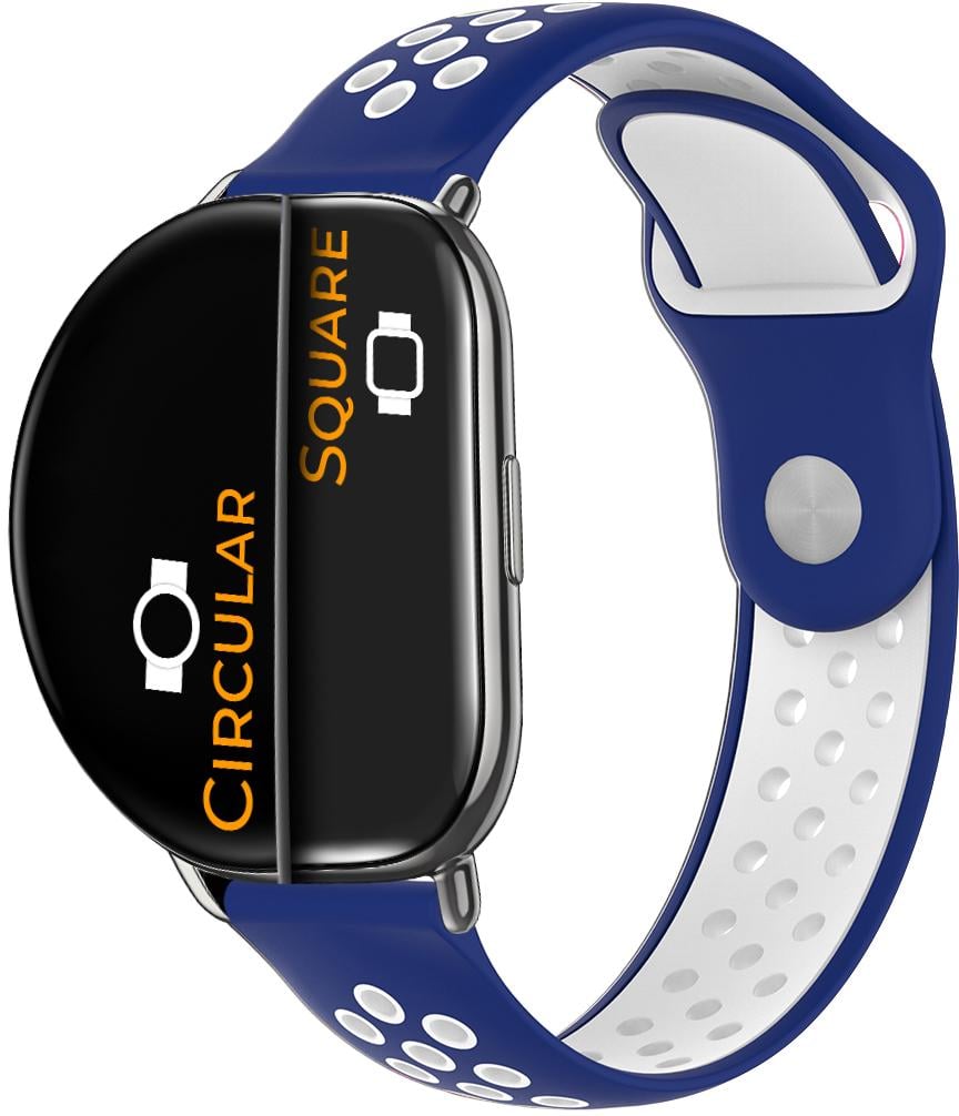 Ремешок Sport для ZEPP E Square/Circular Blue White (26327-62)