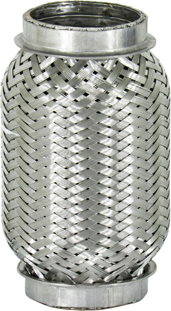 Гофра глушителя EuroEx 2-х шаровая короткий фланец 45х120 мм (45X120)