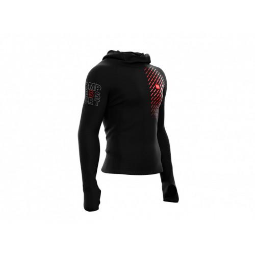 Кофта мужская Compressport 3D Thermo UltraLight Racing Hoodie L Black (21546540)