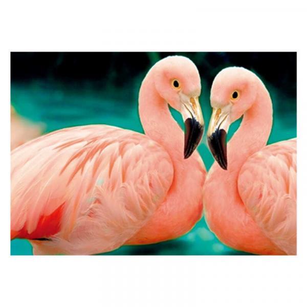 Алмазна мозаїка TK Group Рожеві фламінго 40х30 см з рамкою в коробці (GB77619-mt)