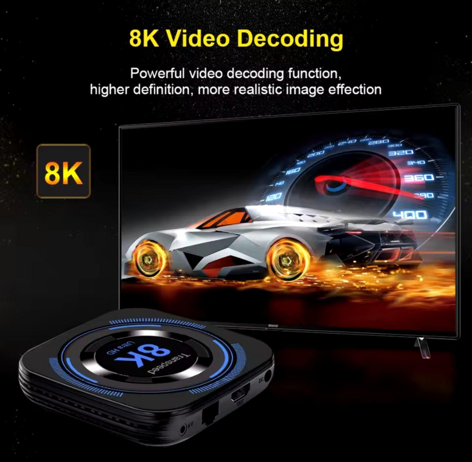 Смарт-приставка Transpeed Allwinner H618 TV 4ГБ/32ГБ (004777) - фото 13 Смарт-приставка Transpeed Allwinner H618 TV 4ГБ/32ГБ (004777) - фото 13