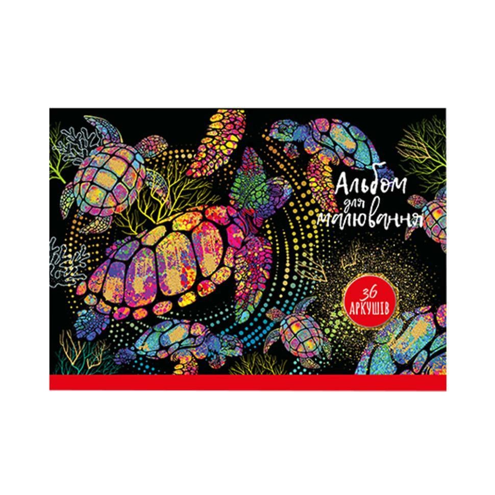 Альбом для малювання на спіралі АП-0307 Вид 4 36 арк. (RLT32035s42394) Альбом для малювання на спіралі АП-0307 Вид 4 36 арк. (RLT32035s42394)