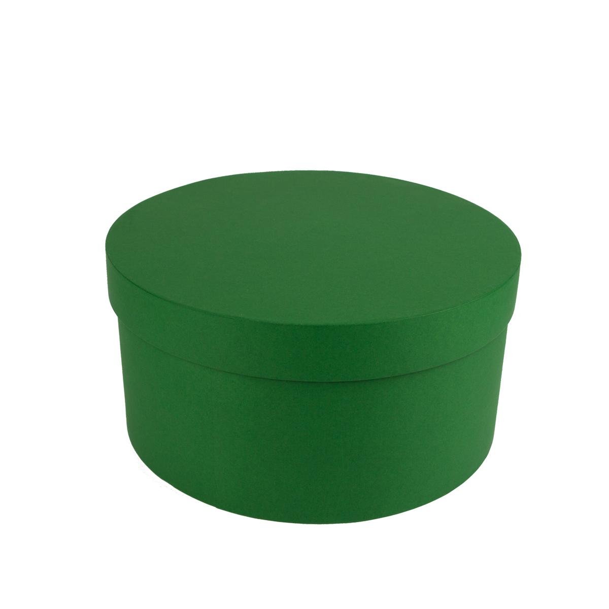 Коробка Perfectbox цилиндрическая матовая 13х25х25 см Зеленый (251312)