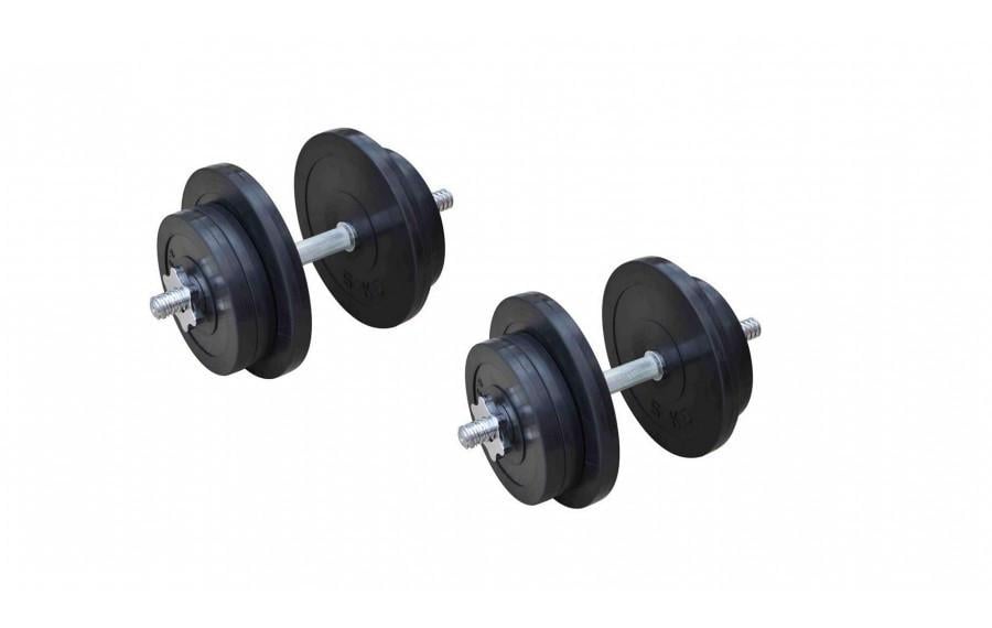 Гантели прорезиненные сборные RN-Sport 2 по 21 кг (2522949772_rn_2)