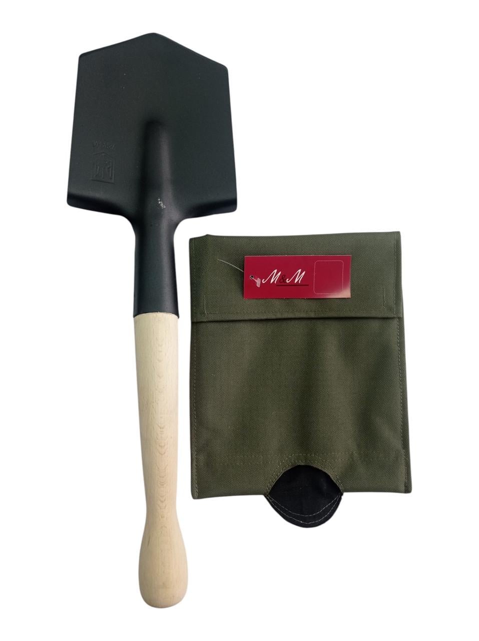 Лопата имела пехотная саперная М&М в чехле Вид 2 Olive Green/Черный (214508)