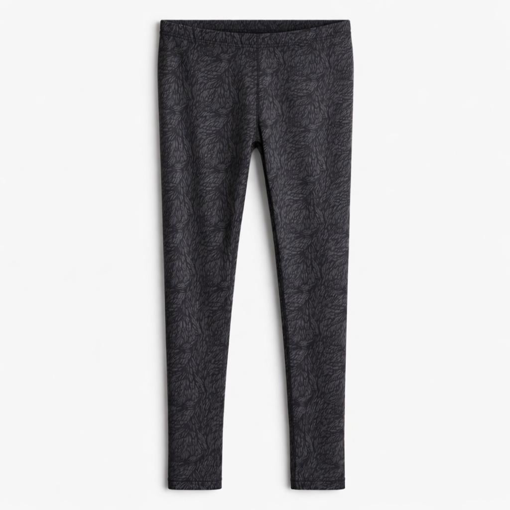 Лосины H&M принт 122-128 см Серый (1236633)