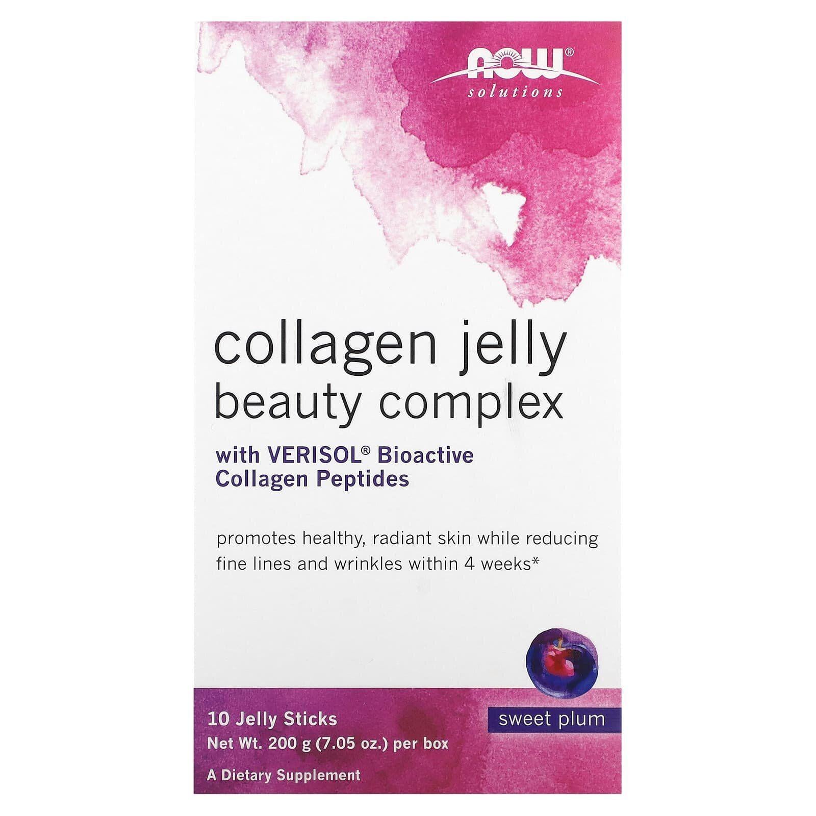 Коллаген NOW Solutions Collagen Jelly Beauty Complex Sweet Plum 10 шт.