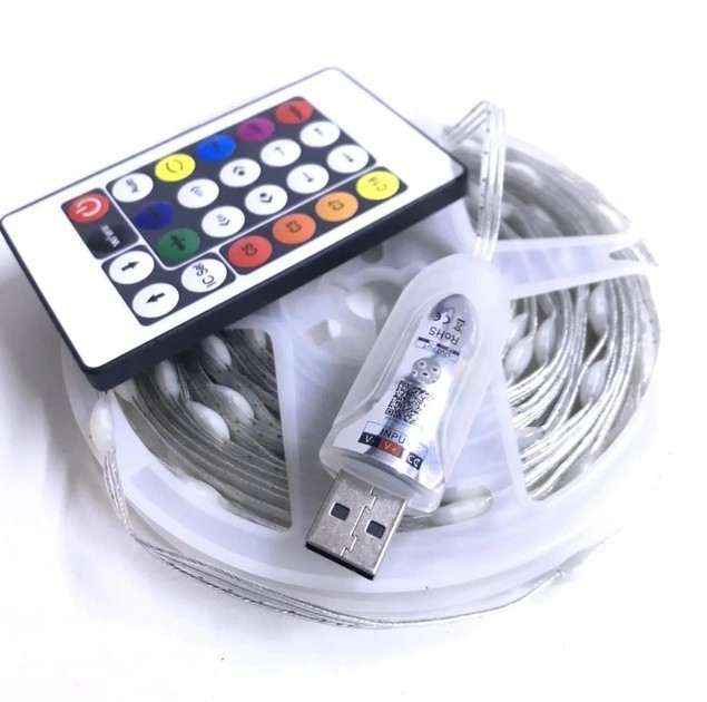 Стрічка світлодіодна Music LED RGB 5050 USB 5,5V 30W управління зі смартфону 10 м - фото 2 Стрічка світлодіодна Music LED RGB 5050 USB 5,5V 30W управління зі смартфону 10 м - фото 2
