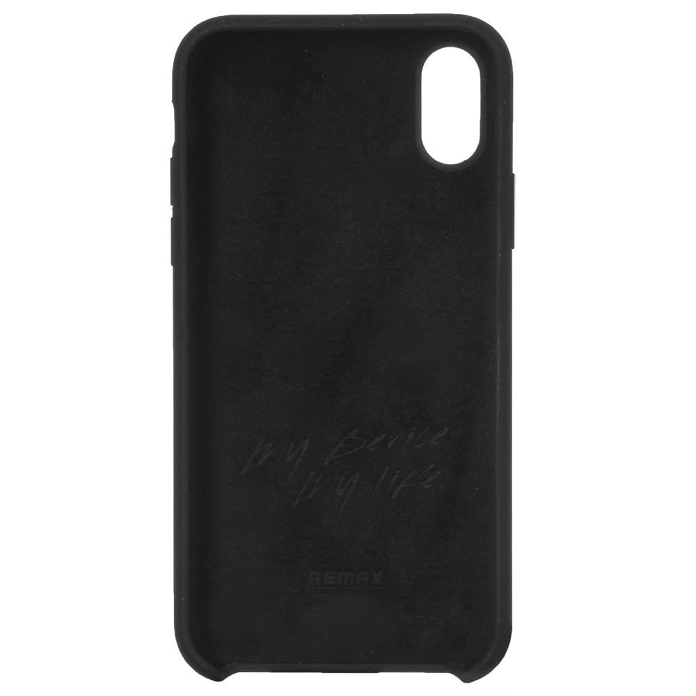 Силіконовий чохол накладка Remax Kellen Series Case for iPhone Xs Max, Black - фото 3