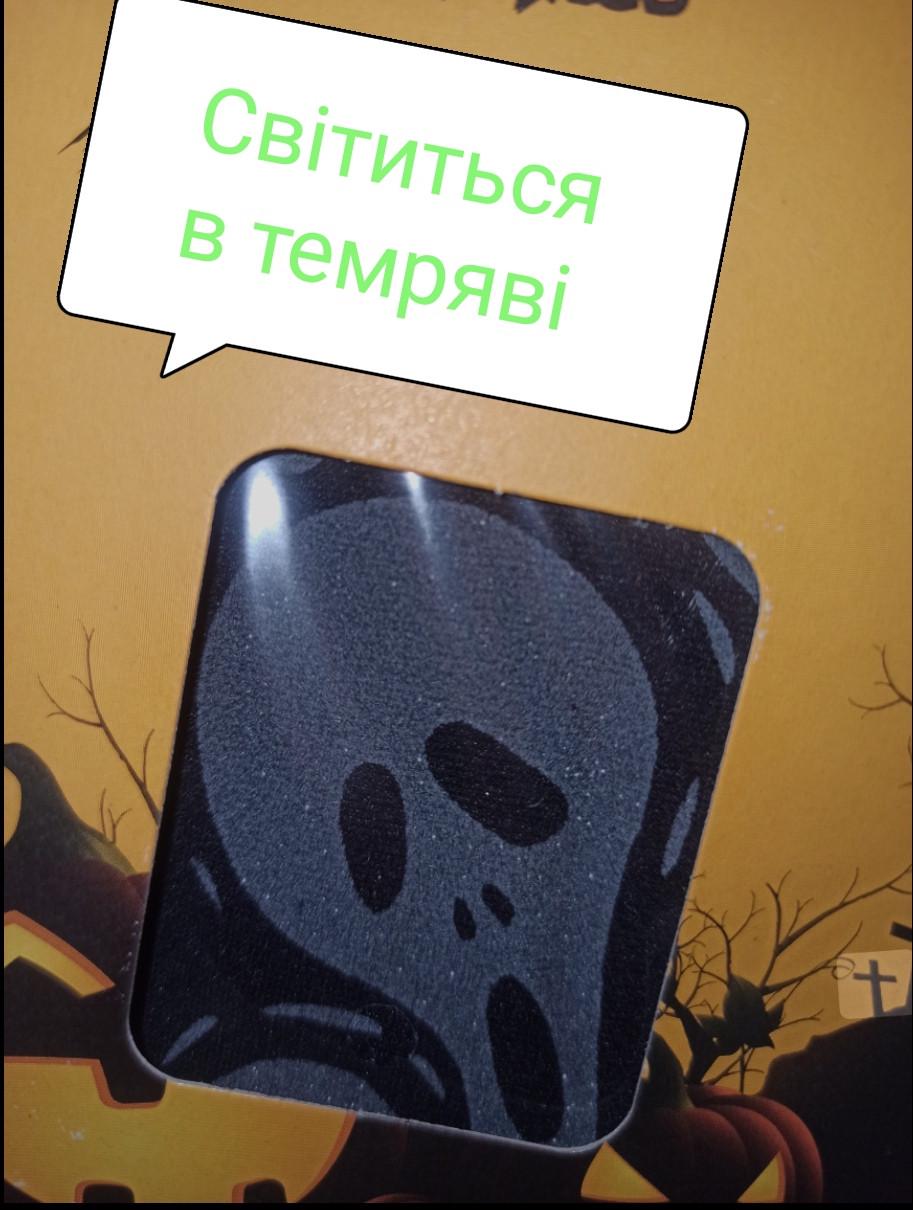 Колготки женские Черепа принт светятся в темноте на Хэллоуин 40 den М р. 42/44 Черный (L0416) - фото 4