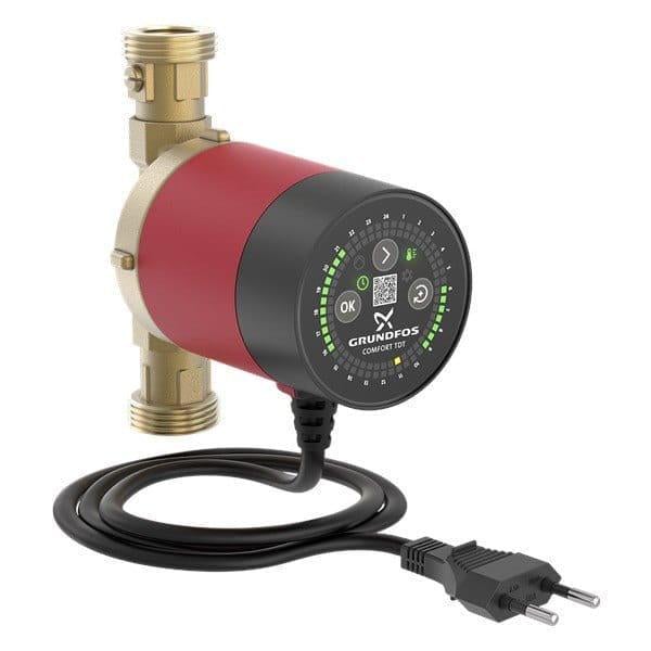 Насос рециркуляционный Grundfos Comfort 15-14 BX TDT 7 Вт Н 1,4 м Q 5,5 л/мин. автоматический (PDLP-93093665)
