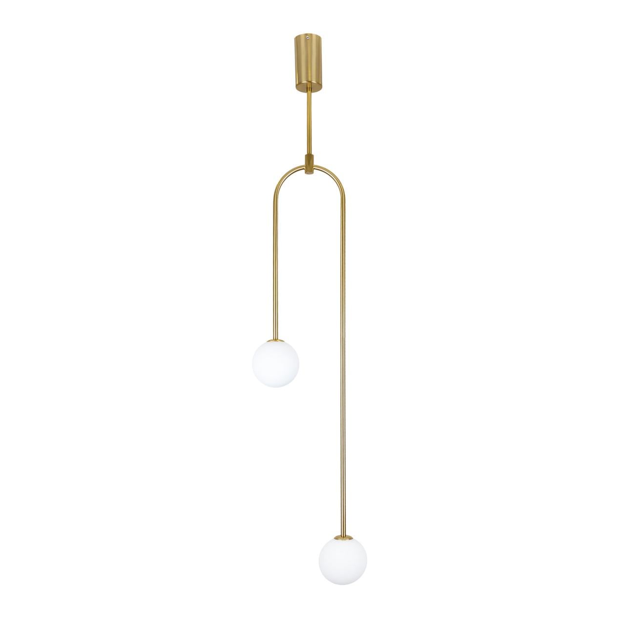 Люстра 7529800-2 BRZ/WH Бронза/Білий