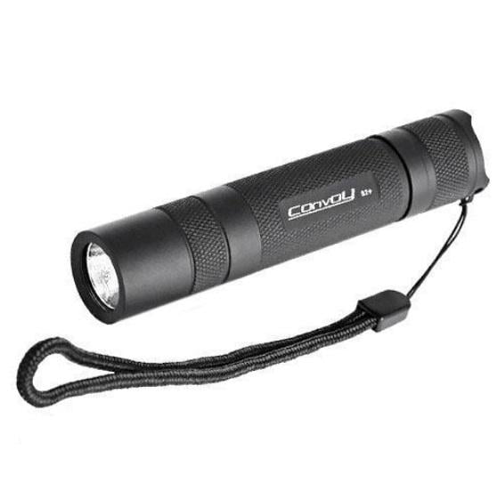 Фонарь ультрафиолетовый Convoy S2+ Nichia UV 700 мА 365нм УФ 18650 Black (285100) Фонарь ультрафиолетовый Convoy S2+ Nichia UV 700 мА 365нм УФ 18650 Black (285100)