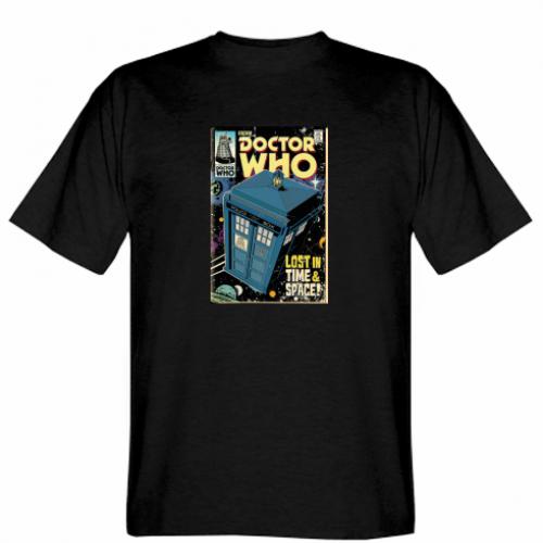 Футболка чоловіча Stedman Doctor who old poster XS Чорний (12309719-2-178798-XS)