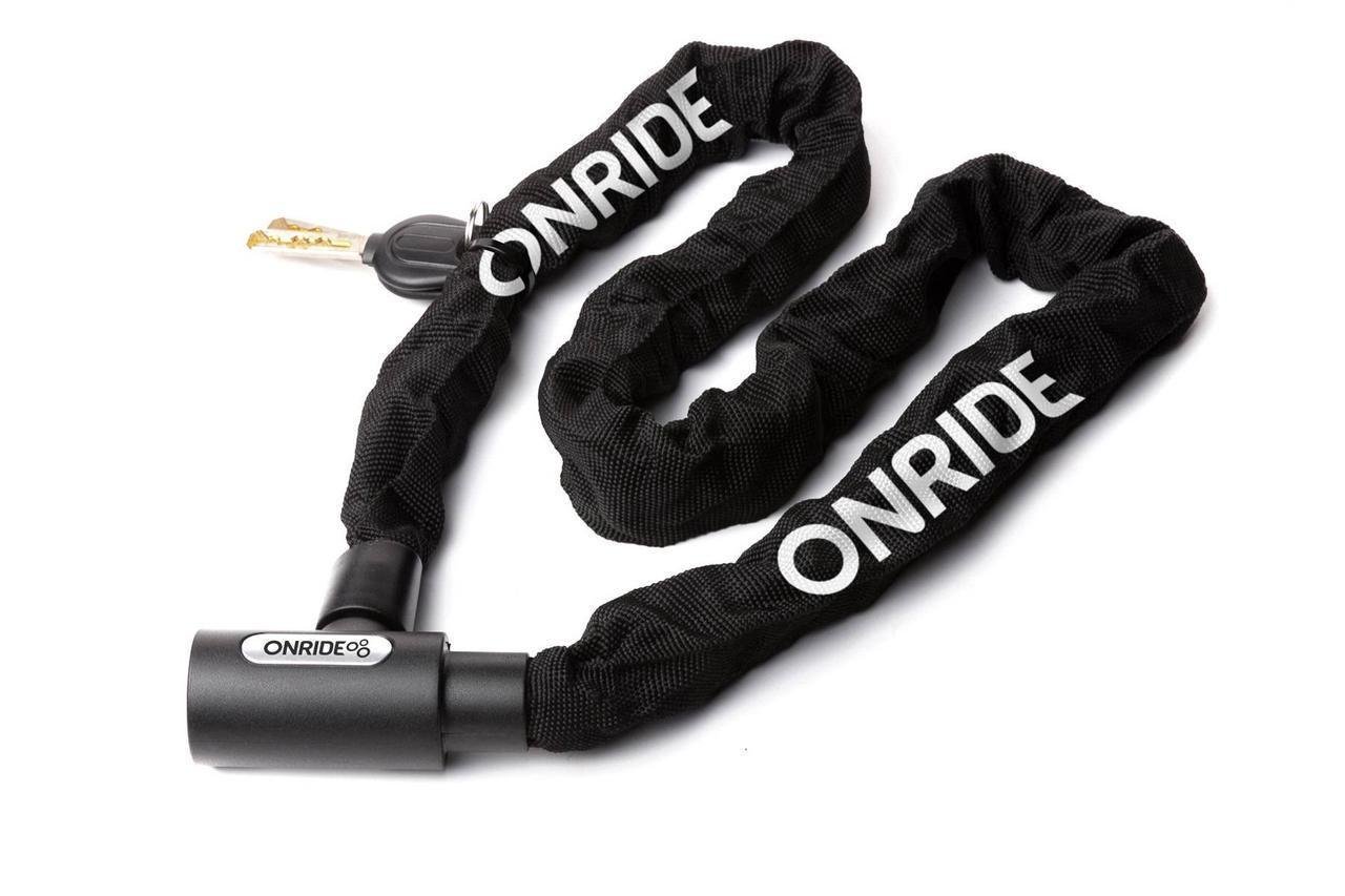 Замок велосипедный OnRide Tie Lock 10 цепной 5x1000 мм