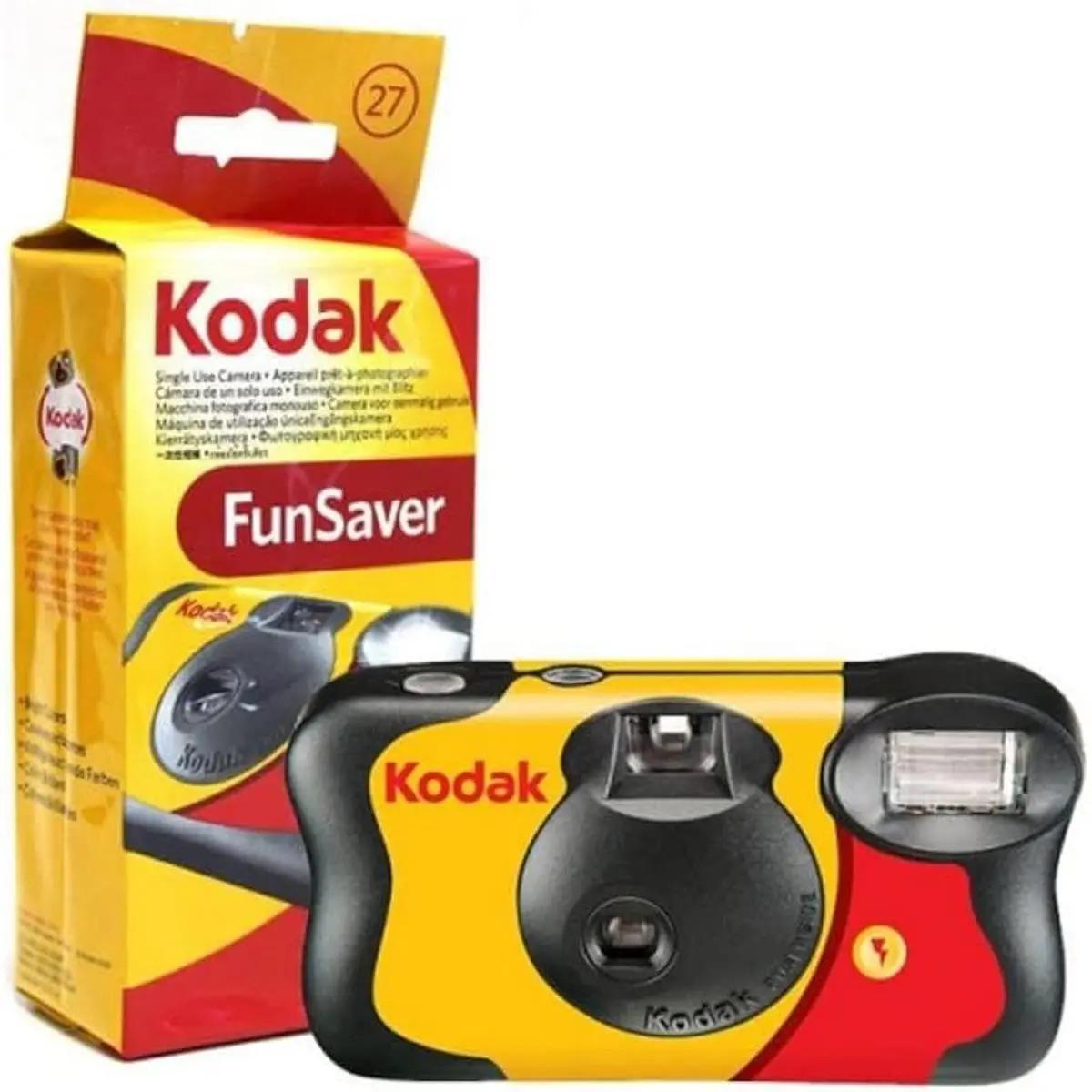 Фотоаппарат одноразовый Kodak FunSaver MAX 800 на 27 кадров (28216641)