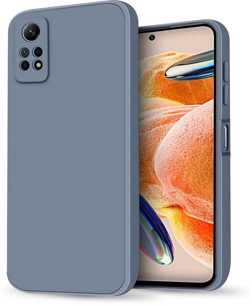 Силиконовый чехол HardCorner Xiaomi Redmi Note 12 Pro 4G (с микрофиброй) Gray Blue (34861-6D) Силиконовый чехол HardCorner Xiaomi Redmi Note 12 Pro 4G (с микрофиброй) Gray Blue (34861-6D)