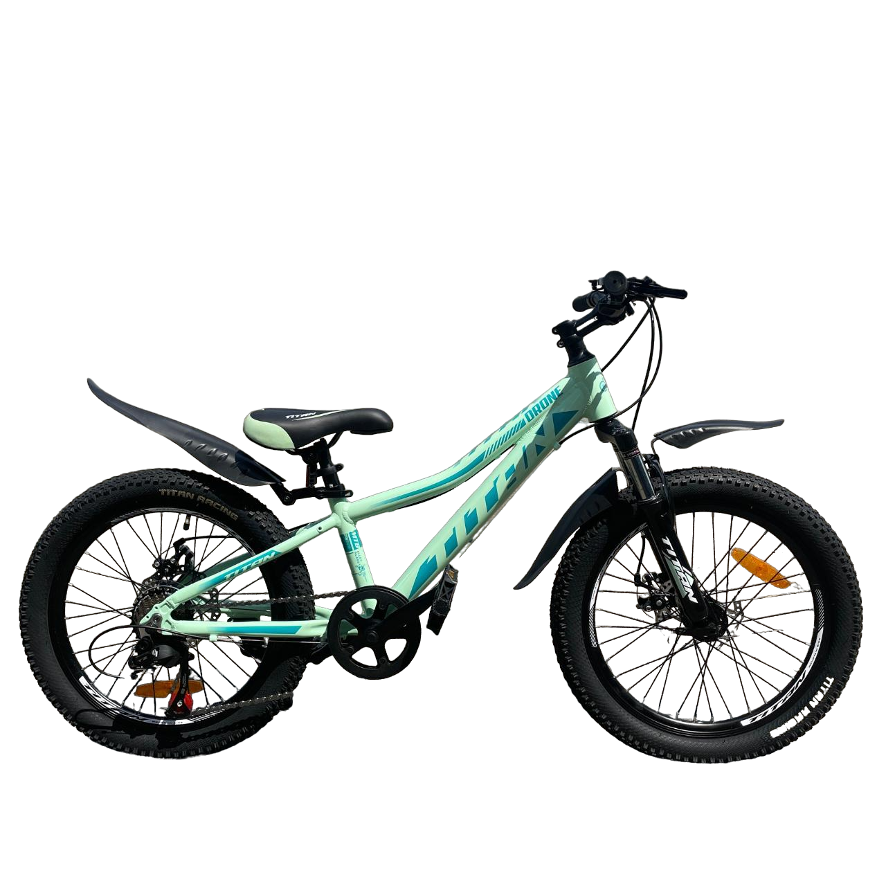 Велосипед Titan Drone 20" 10" Зеленый /Синий (45115cfd)