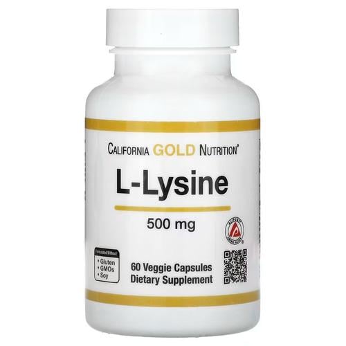 Лизин CGN L-Lysine 500 мг 60 Capsules (CGN-01132) Лизин CGN L-Lysine 500 мг 60 Capsules (CGN-01132)