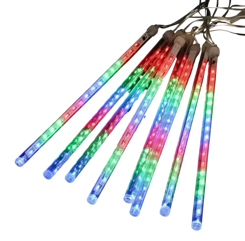 Гирлянда Метеоритный Дождь Сосульки LED RGB 50 см
