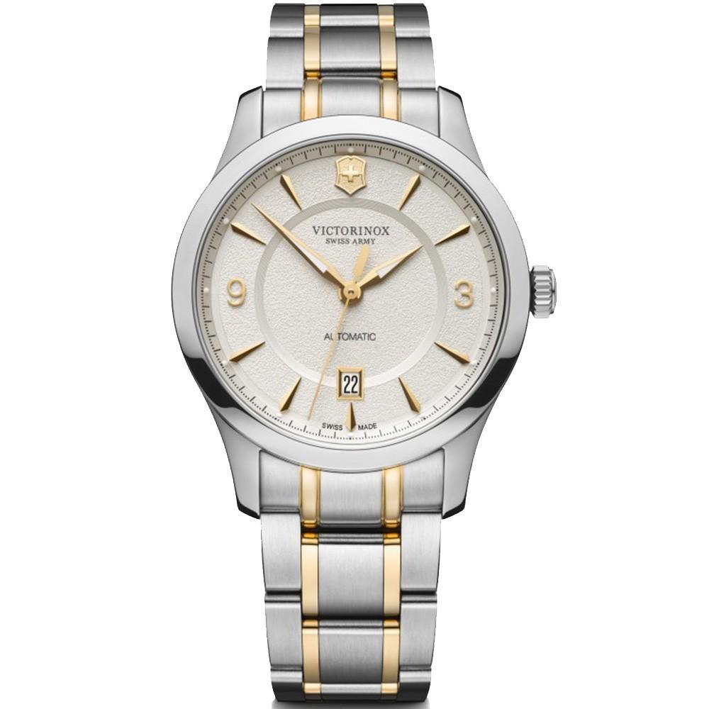 Наручний годинник чоловічий Victorinox Swiss Army Alliance Mecha механічний Silver (V241874)