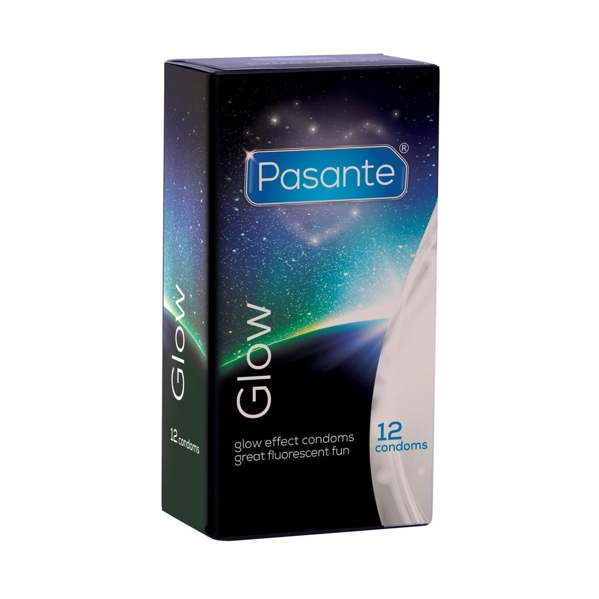 Презервативи люмінесцентні Pasante Glow латексні 12 шт. (P81438)