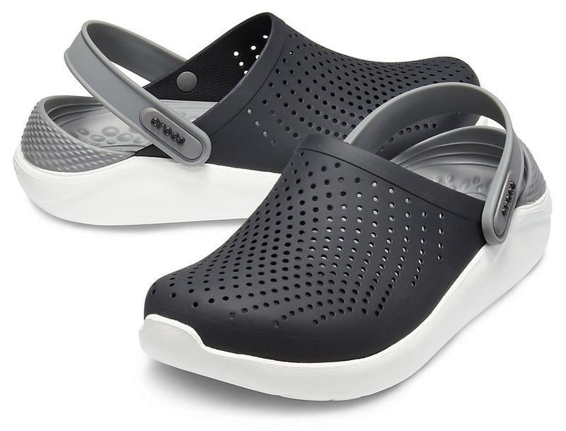 Крокси чоловічі Crocs LiteRide Clog р. 45-46 Чорний (25746)