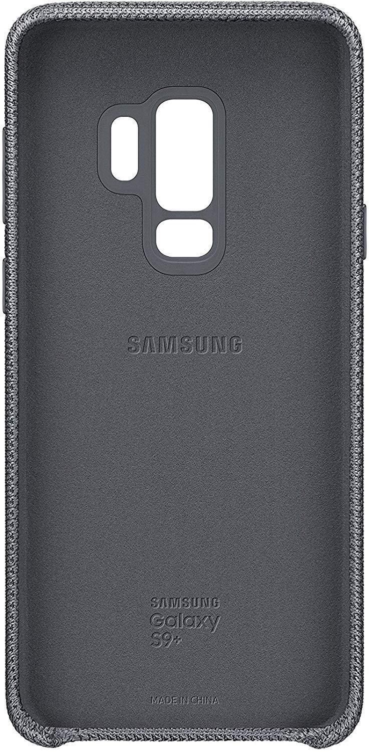 Фирменный противоударный чехол для Samsung Galaxy S9+ Plus Hyperknit Cover Grey - фото 4