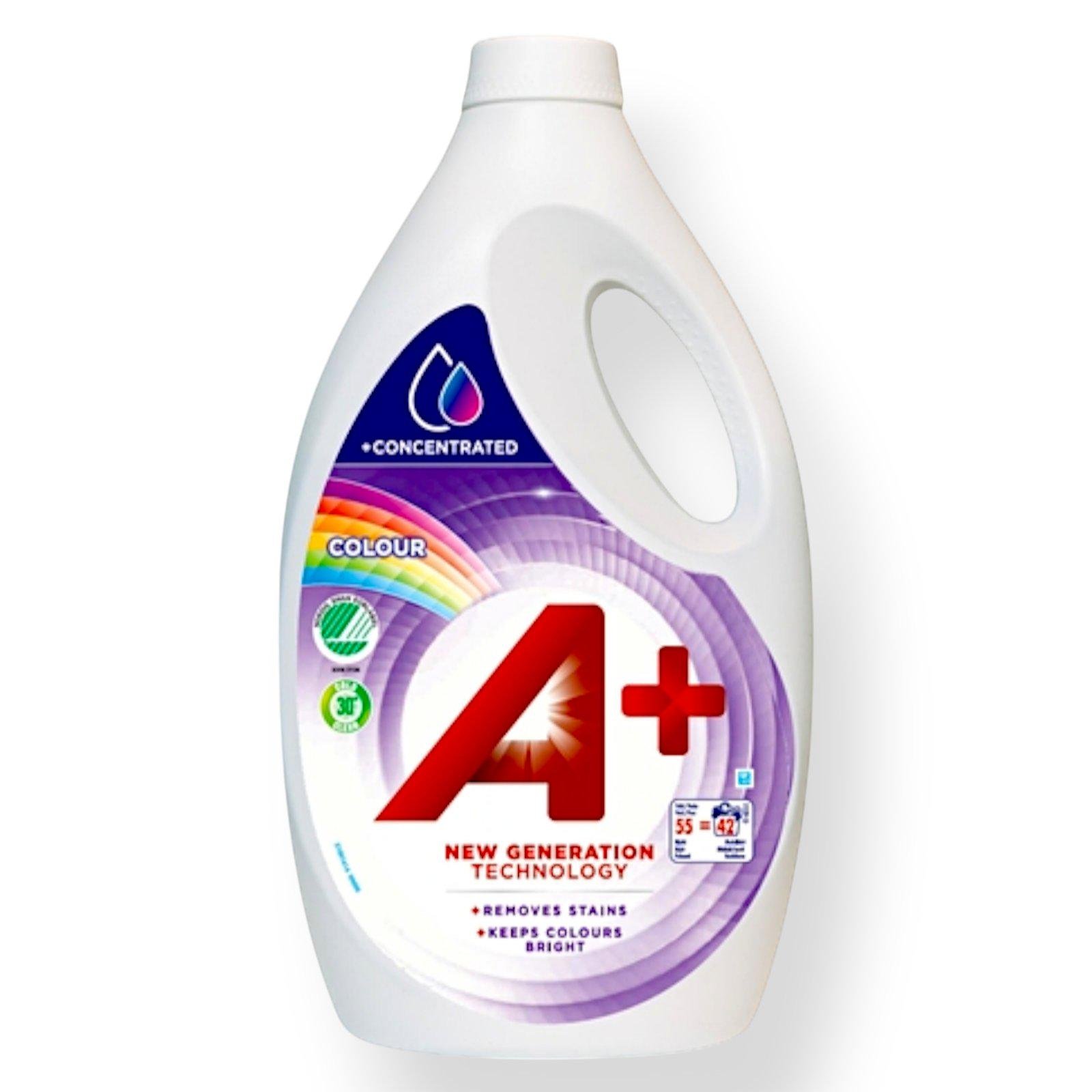 Гель для стирки A+ Colour для цветного белья 55 стирок 2,2 л