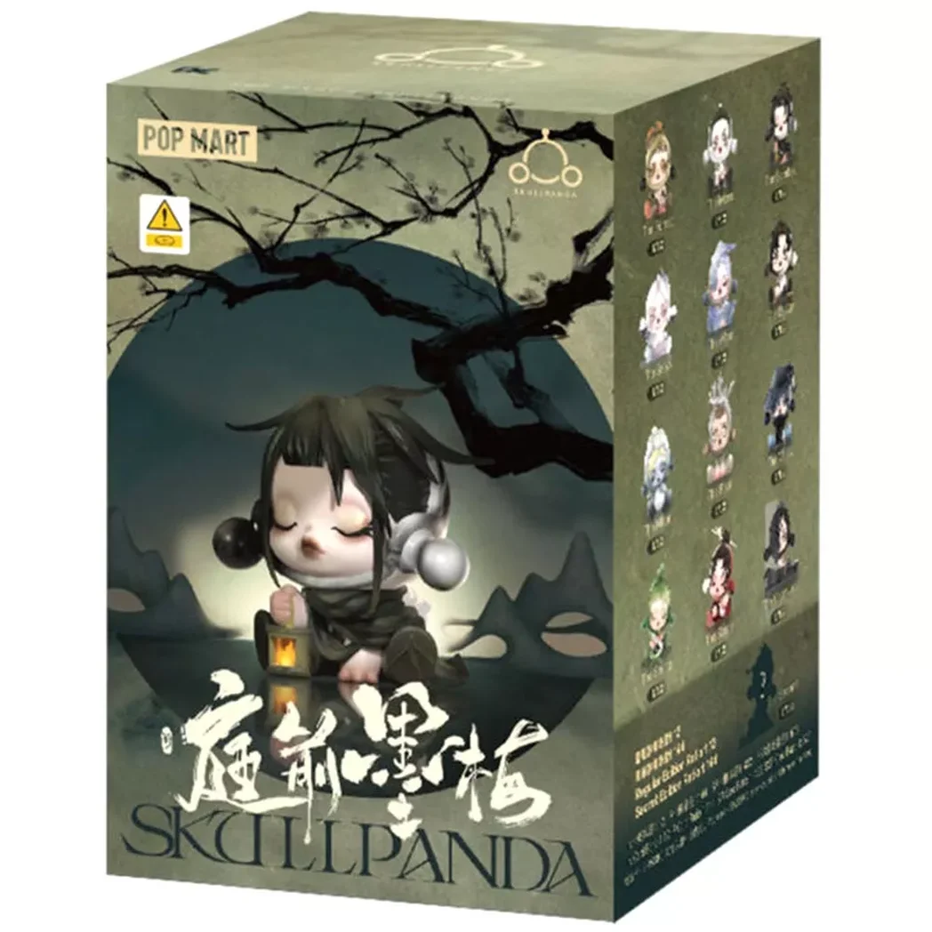 Фигурка-сюрприз POP MART The Ink Plum Blossom Skullpanda 1 шт. (SPB-01)