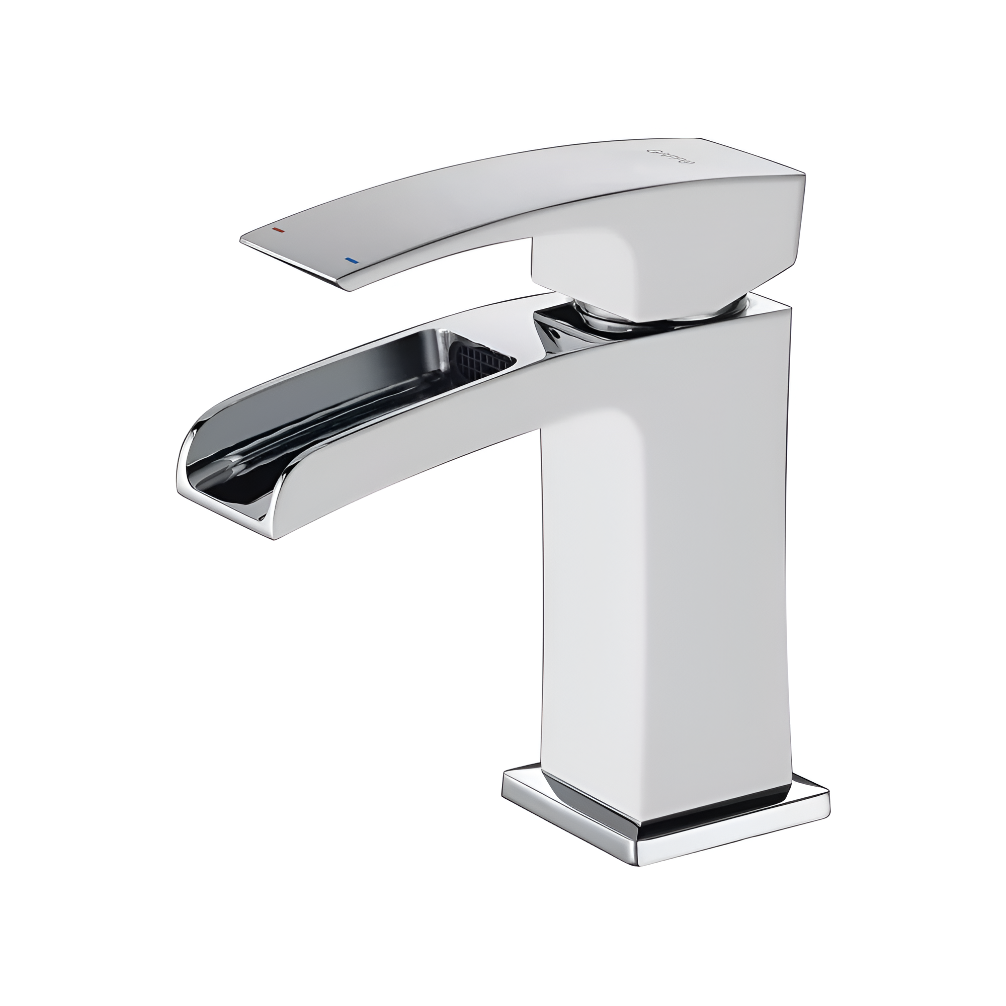 Змішувач для умивальника Gappo G1007-30 Білий/Хром (SQ-1033996)