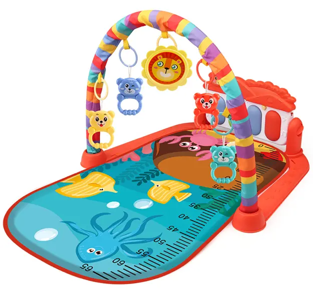 Килимок розвиваючий Море з піаніно та підвісними іграшками - фото 3 Килимок розвиваючий Море з піаніно та підвісними іграшками - фото 3