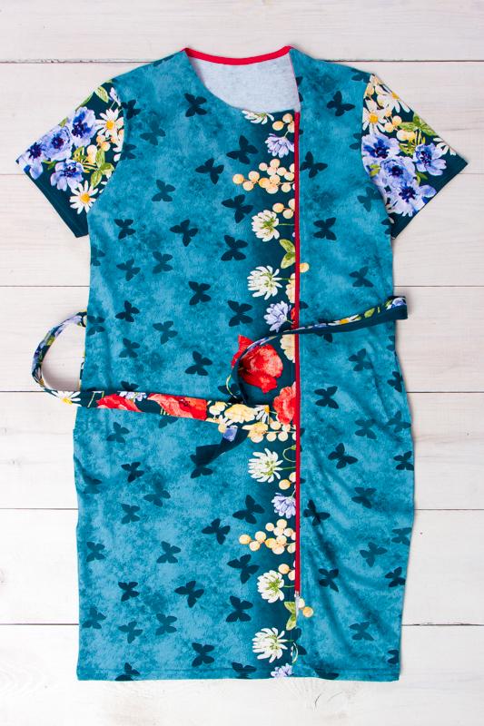 Халат женский Носи свое Бабочки р. 60 на Лазурный (8054-005-v6) Халат женский Носи свое Бабочки р. 60 на Лазурный (8054-005-v6)