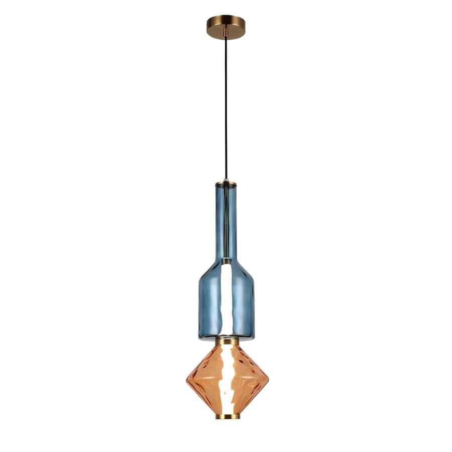 Светильник подвесной светодиодный Levistella LED 79112440-1led BL/BR Бронза