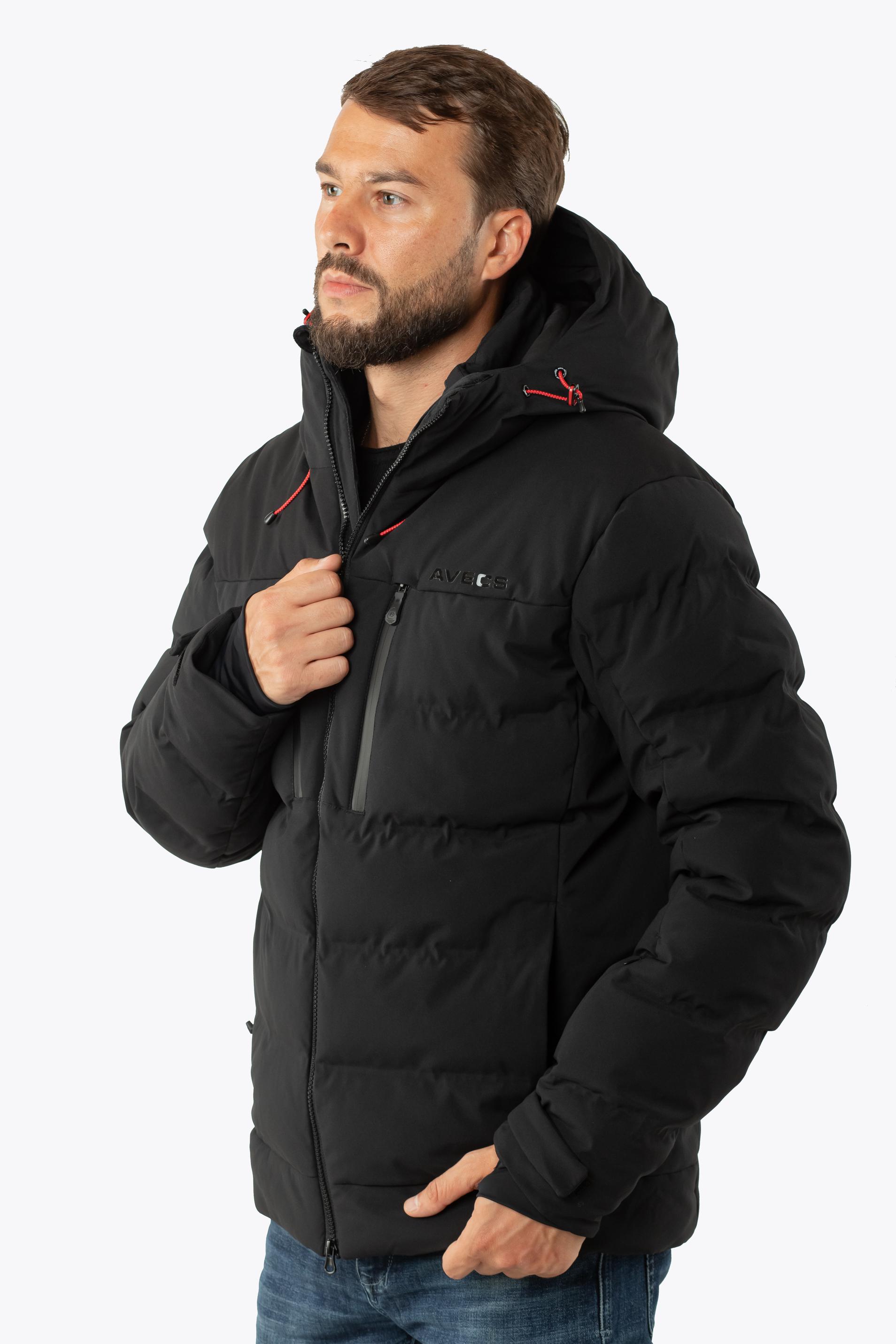 Куртка горнолыжная Avecs 70454/1 3XL Черный - фото 5