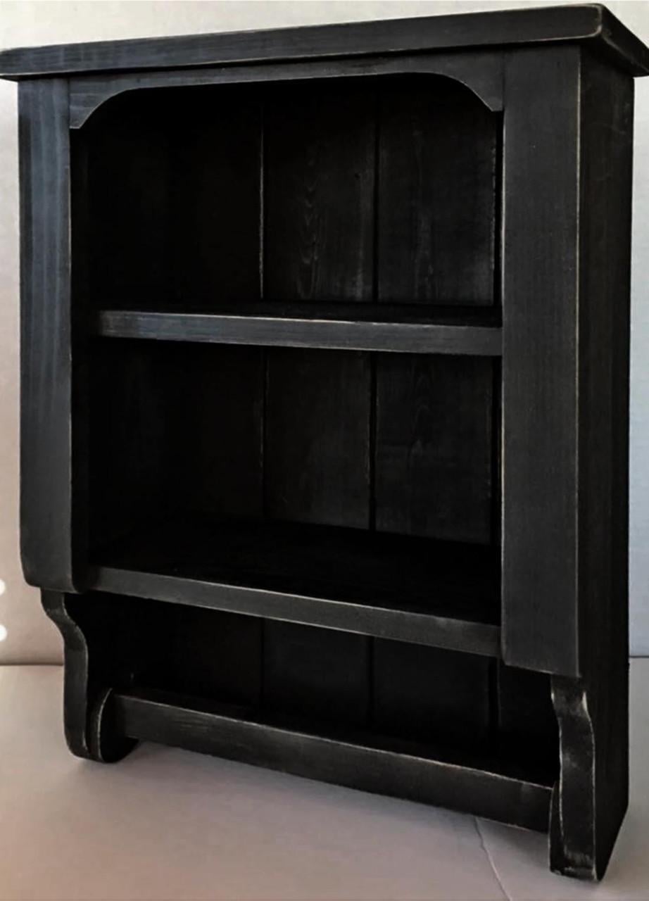 Полка для ванной из дерева Винзен Венге (ВНП/011212)