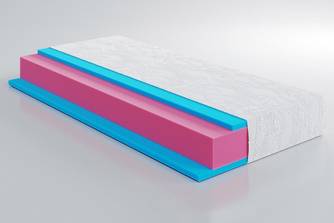 Матрас Highfoam Zephyr Macaroon 120х190 см (EVR-5505) Матрас Highfoam Zephyr Macaroon 120х190 см (EVR-5505)