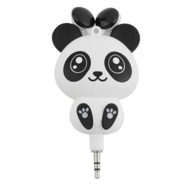 Наушники LINX Retractable Earphone детские проводные Панда (SUN2646) Наушники LINX Retractable Earphone детские проводные Панда (SUN2646)