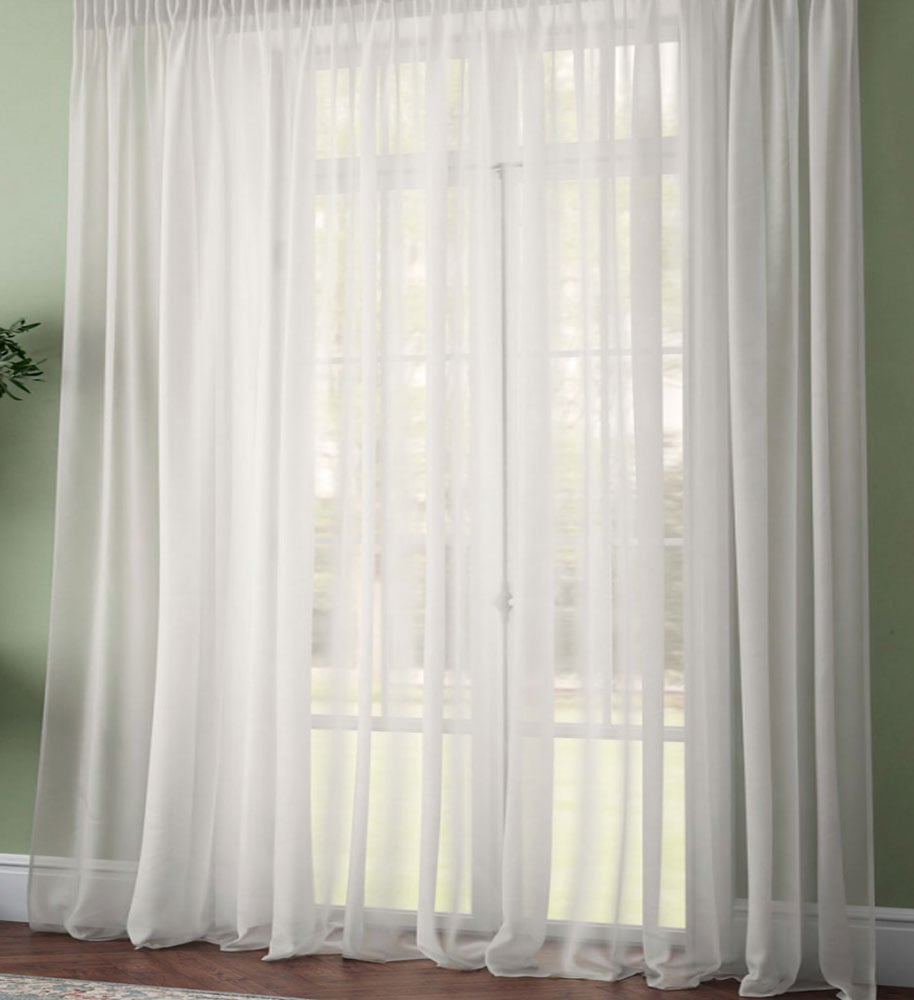 Тюль Pivdenne шифон 400х270 см 1шт Белый (82924-400)