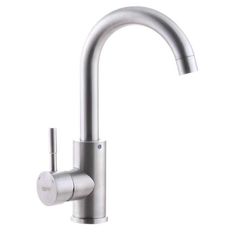 Смеситель для умивальника SUS304 Zerix SUS-001 (ZX3116)