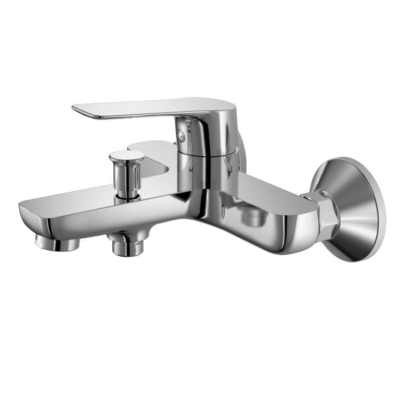 Смеситель для ванны Koller Pool Kvadro Start KS0100 однорычажный Хром (94910)