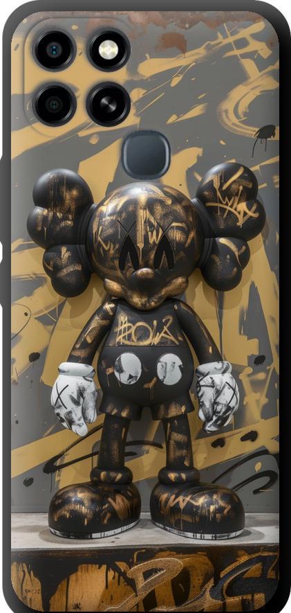 Чехол на Infinix Smart 6 Bronze kaws (6097b-2758-42517)