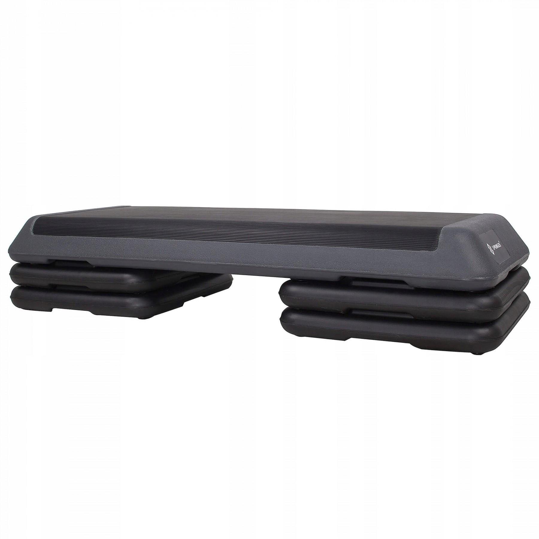 Степ-платформа Springos 3-ступінчаста Black (20691)